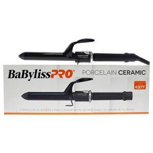 MSRP $75 | BaBylissPRO Porcelain Ceramic 1" Spring Curling Iron – NIB